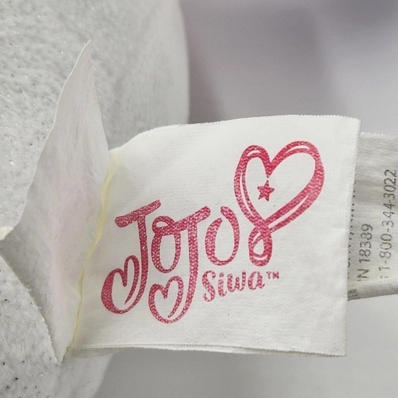 JoJo Siwa Plush Unicorn Sparkle Rainbow Nickelodeon Stuffed Pillow Buddy 17" - Picture 6 of 6